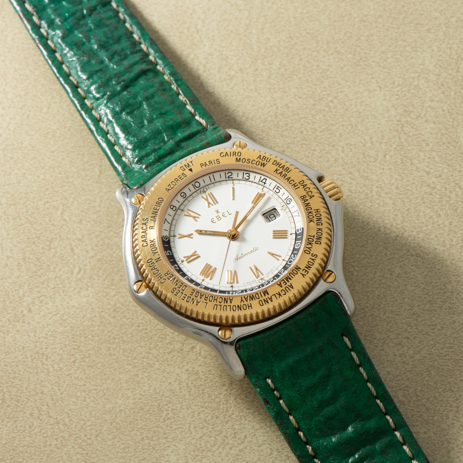 EBEL Voyager World Time Two-Tone