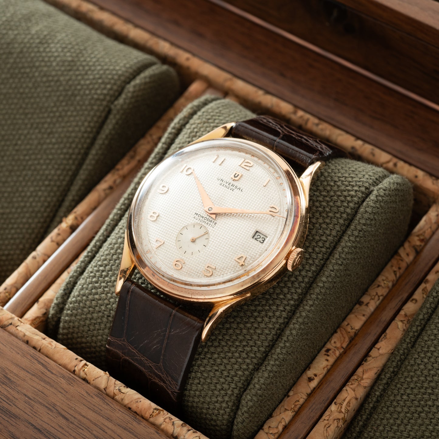 Universal Genève Monodate 'Jumbo'