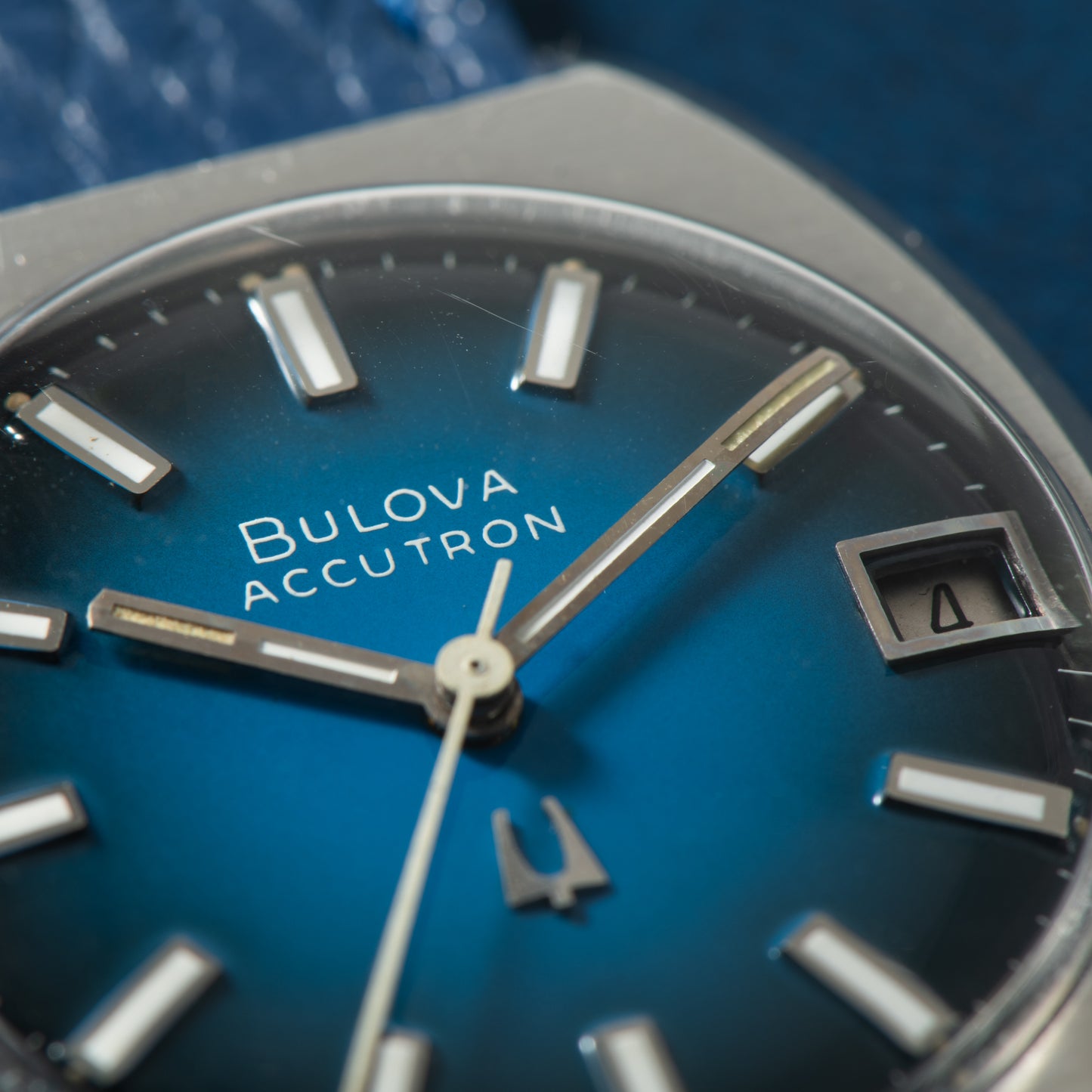 Bulova Accutron 'Blue Fumé'