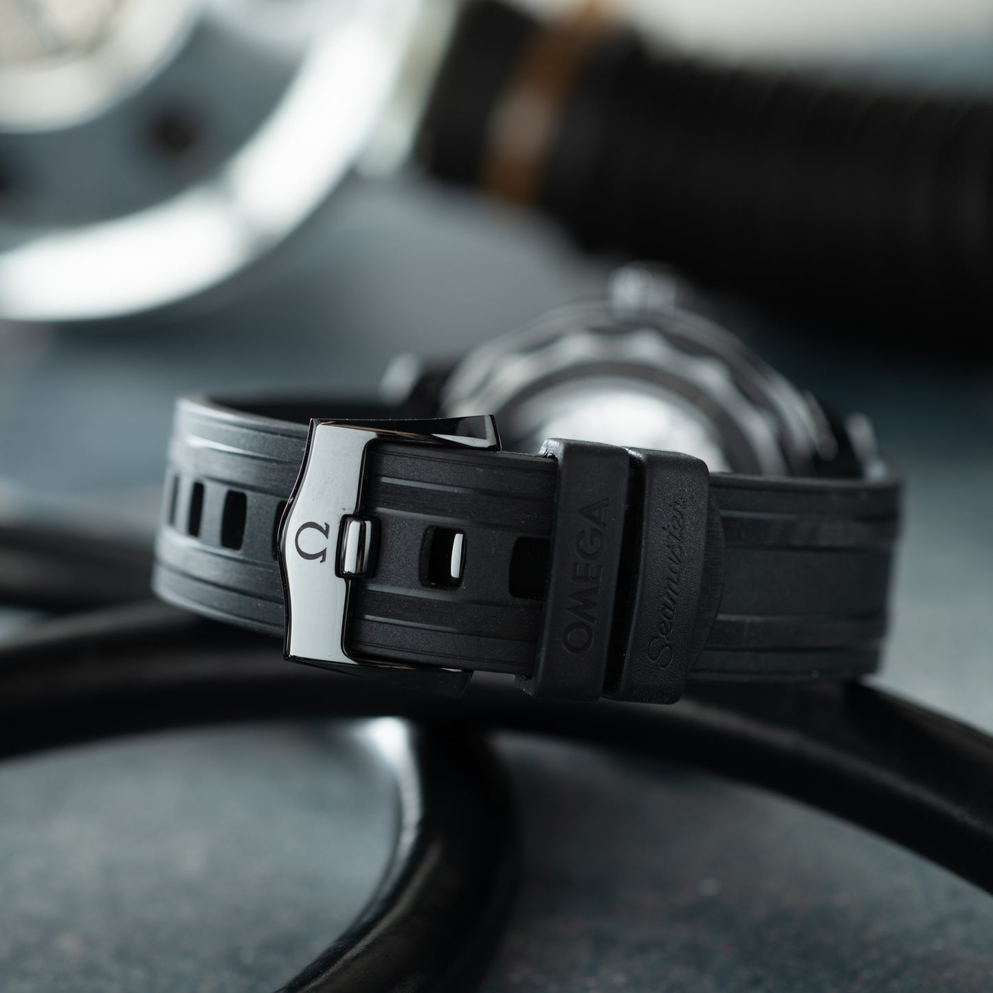 Omega Seamaster 300 Professional Co-Axial Black Black