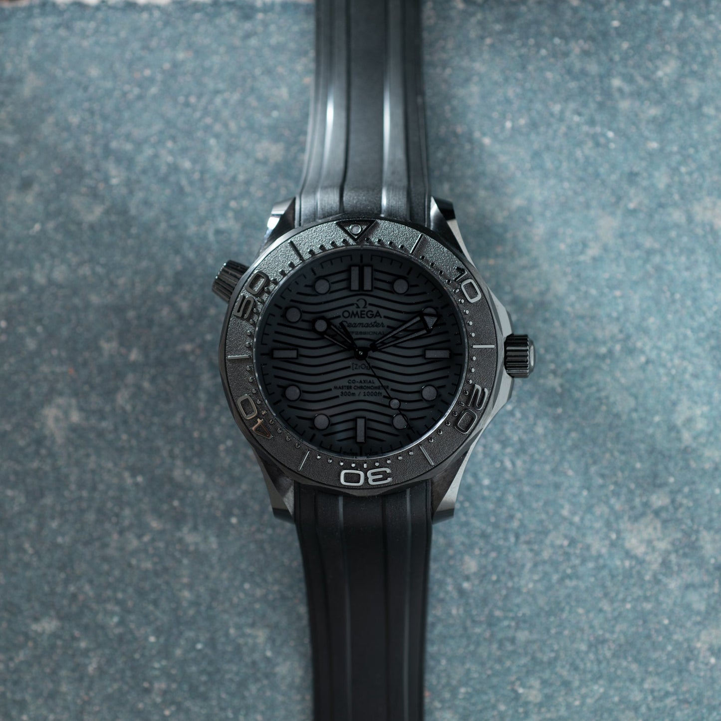 Omega Seamaster 300 Professional Co-Axial Black Black
