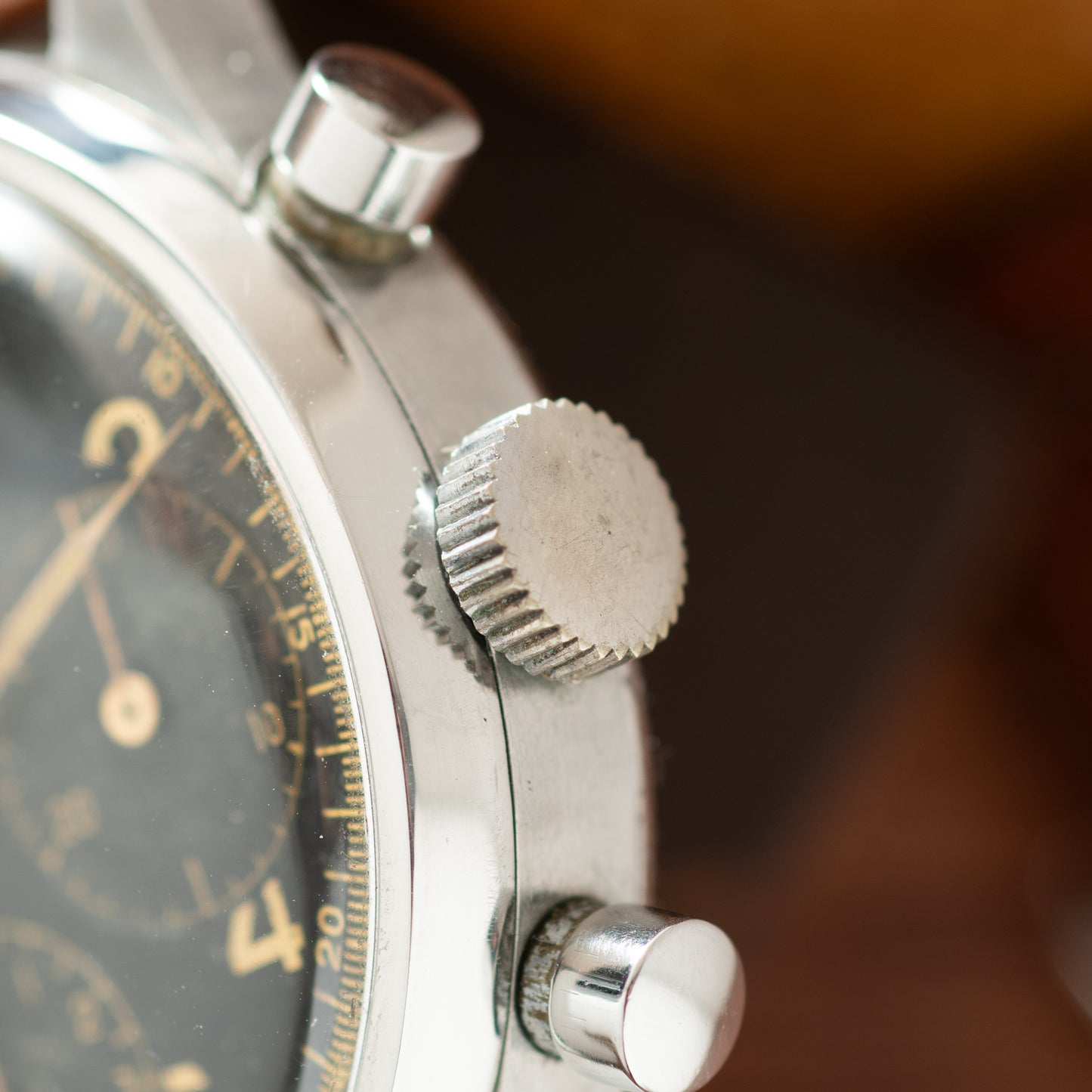 Tavannes Hermès Triple Register Chronograph