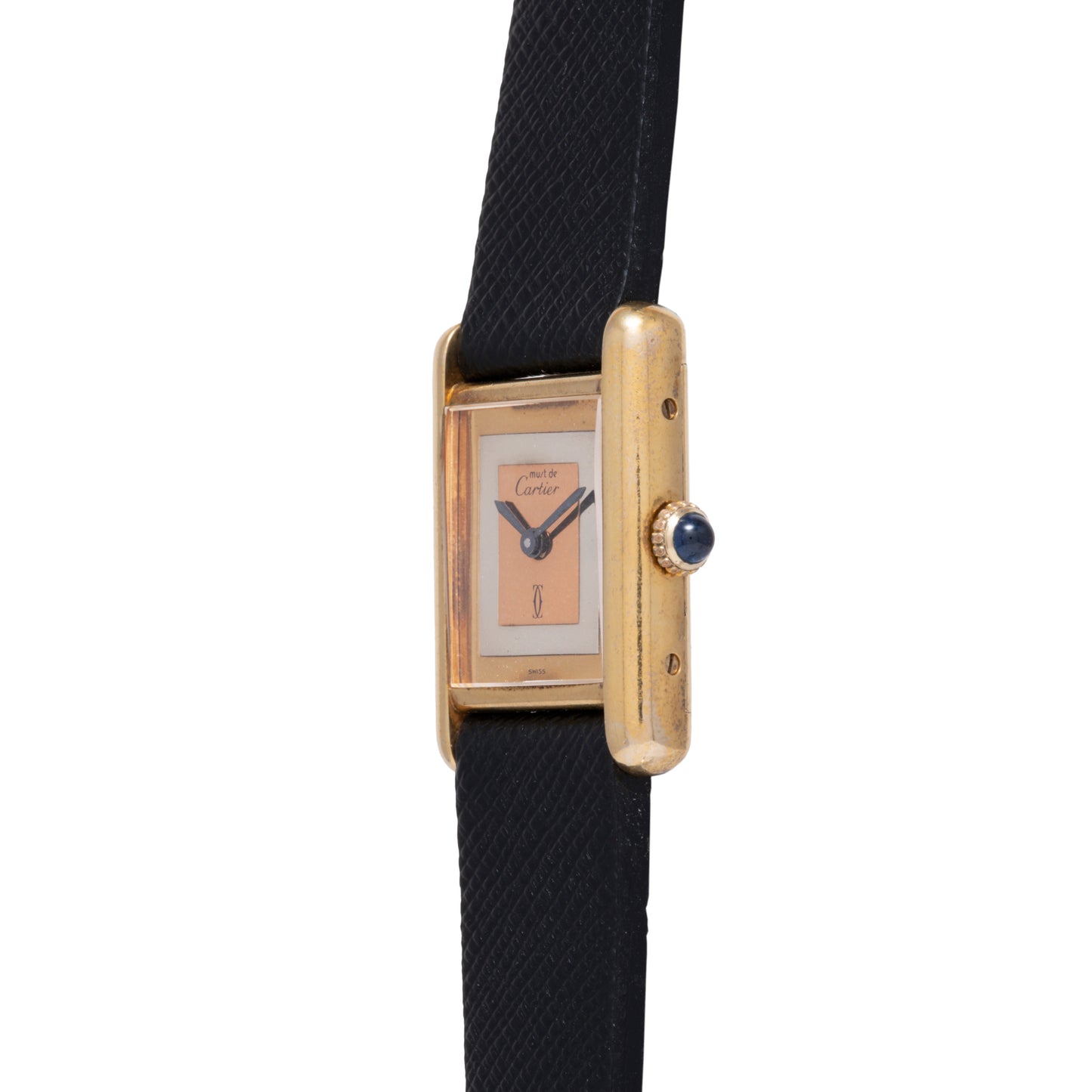 Cartier Must de Cartier Tri-Tone Tank Vermeil