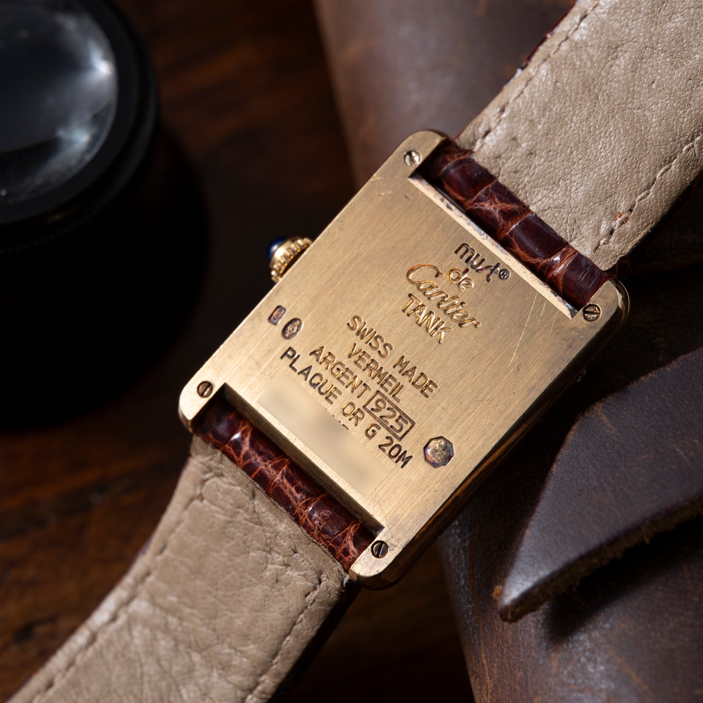 Cartier Must de Cartier Tank Vermeil Large