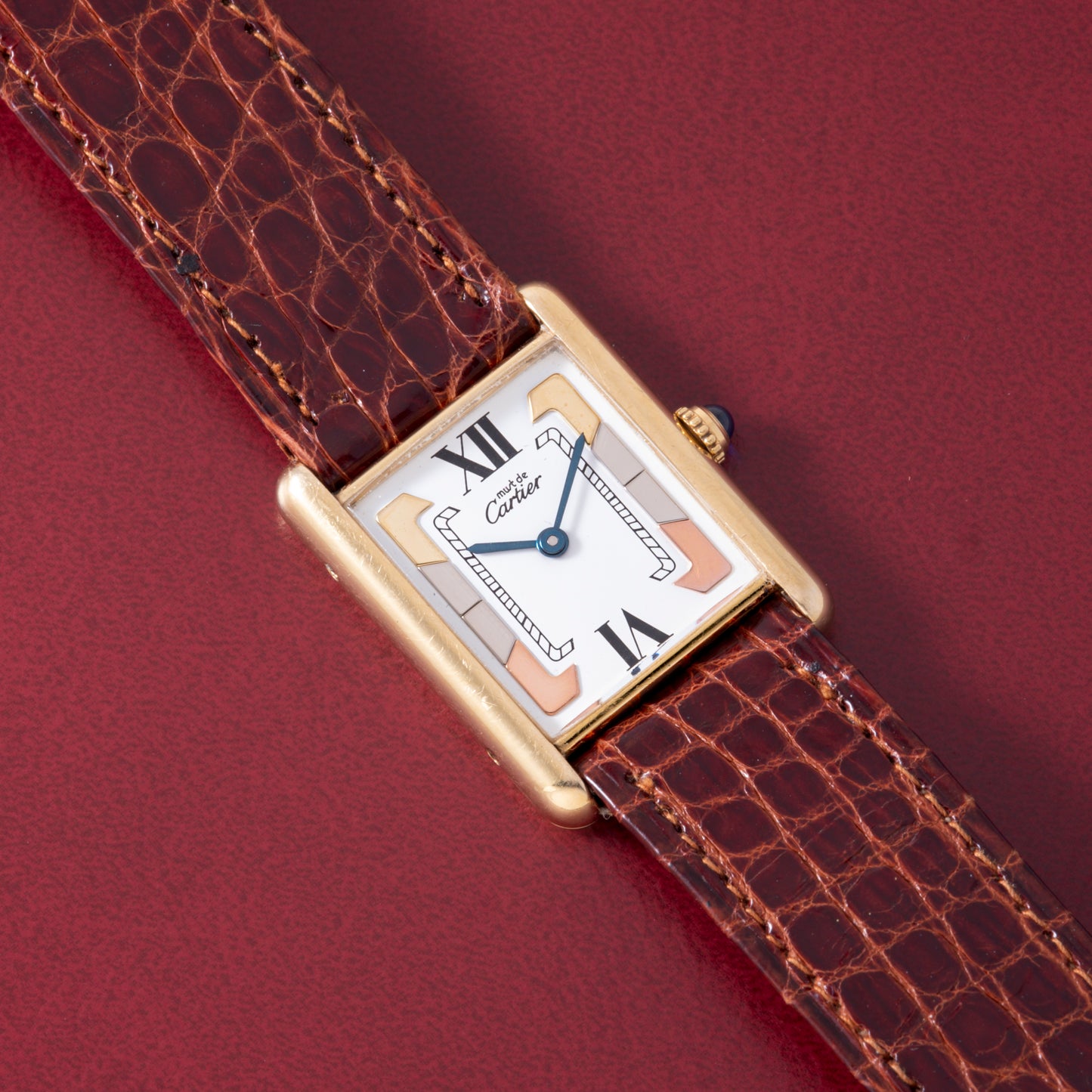 Cartier Must de Cartier Tank Vermeil Large