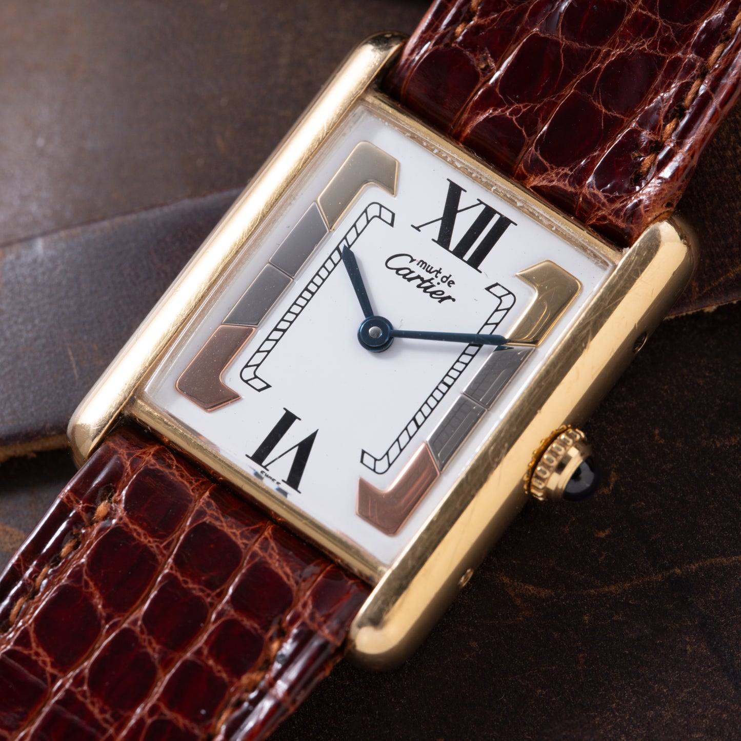 Cartier Must de Cartier Tank Vermeil Large