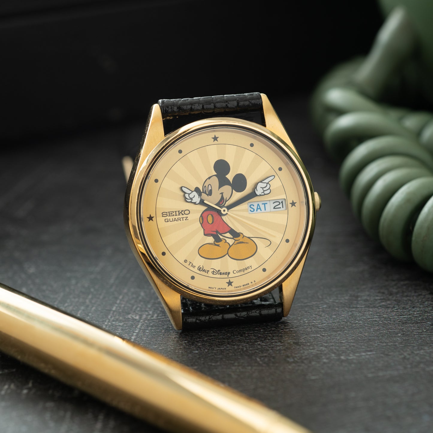 Seiko Mickey Mouse Sunray Day-Date