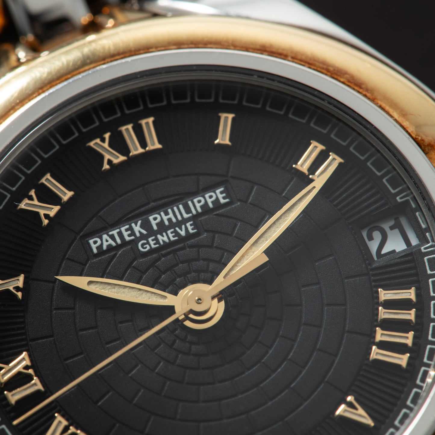 Patek Philippe Sculpture Two-Tone