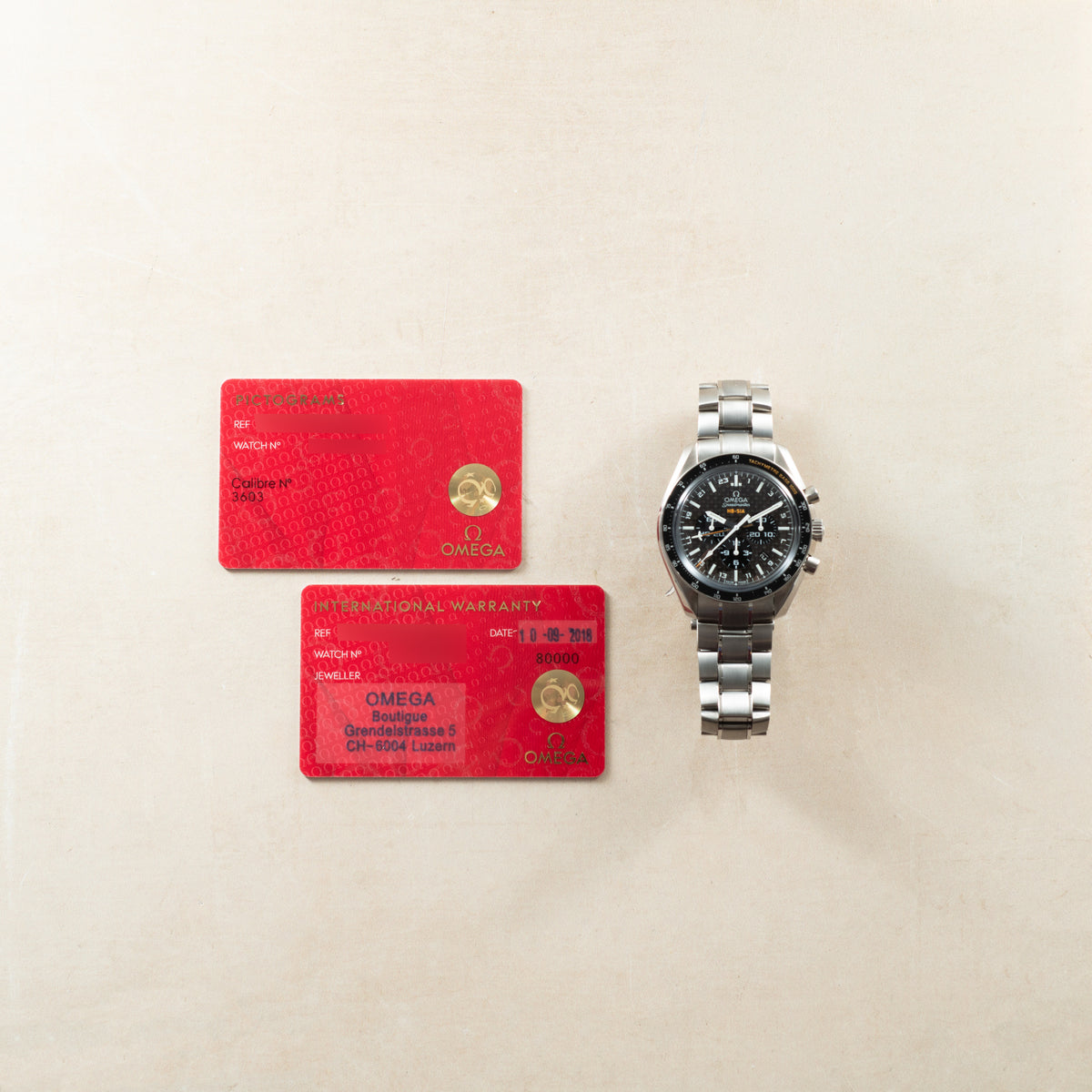 Omega Speedmaster Titanium 'Anniversary Series'