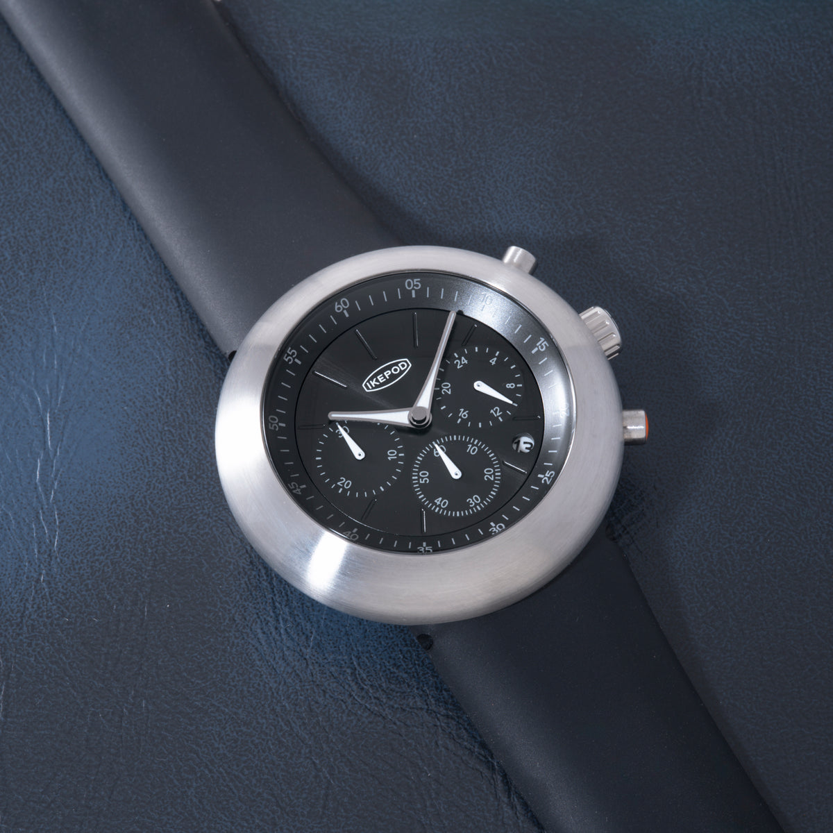 Ikepod Chronopod 'Black PPK' Chronograph