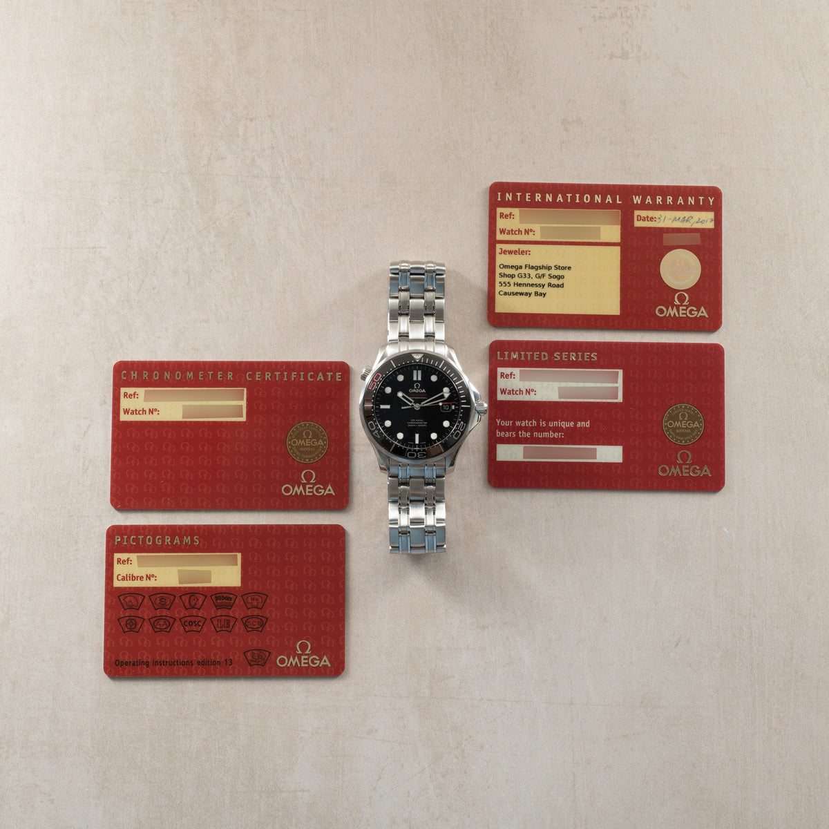 Omega Seamaster Professional 300M James Bond 50th Anniversary