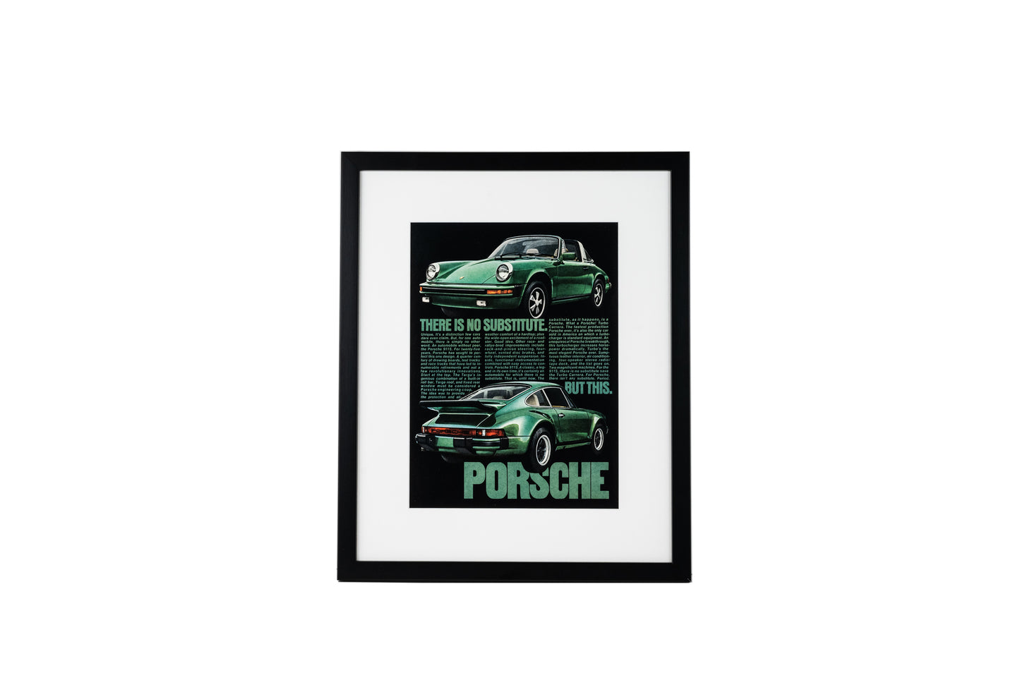 Porsche - 'There Is No Substitute'