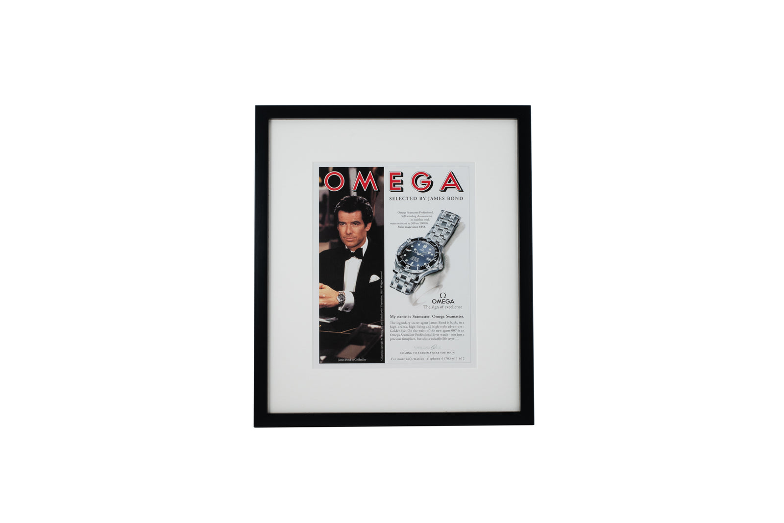 Omega Seamaster 'Selected By James Bond'