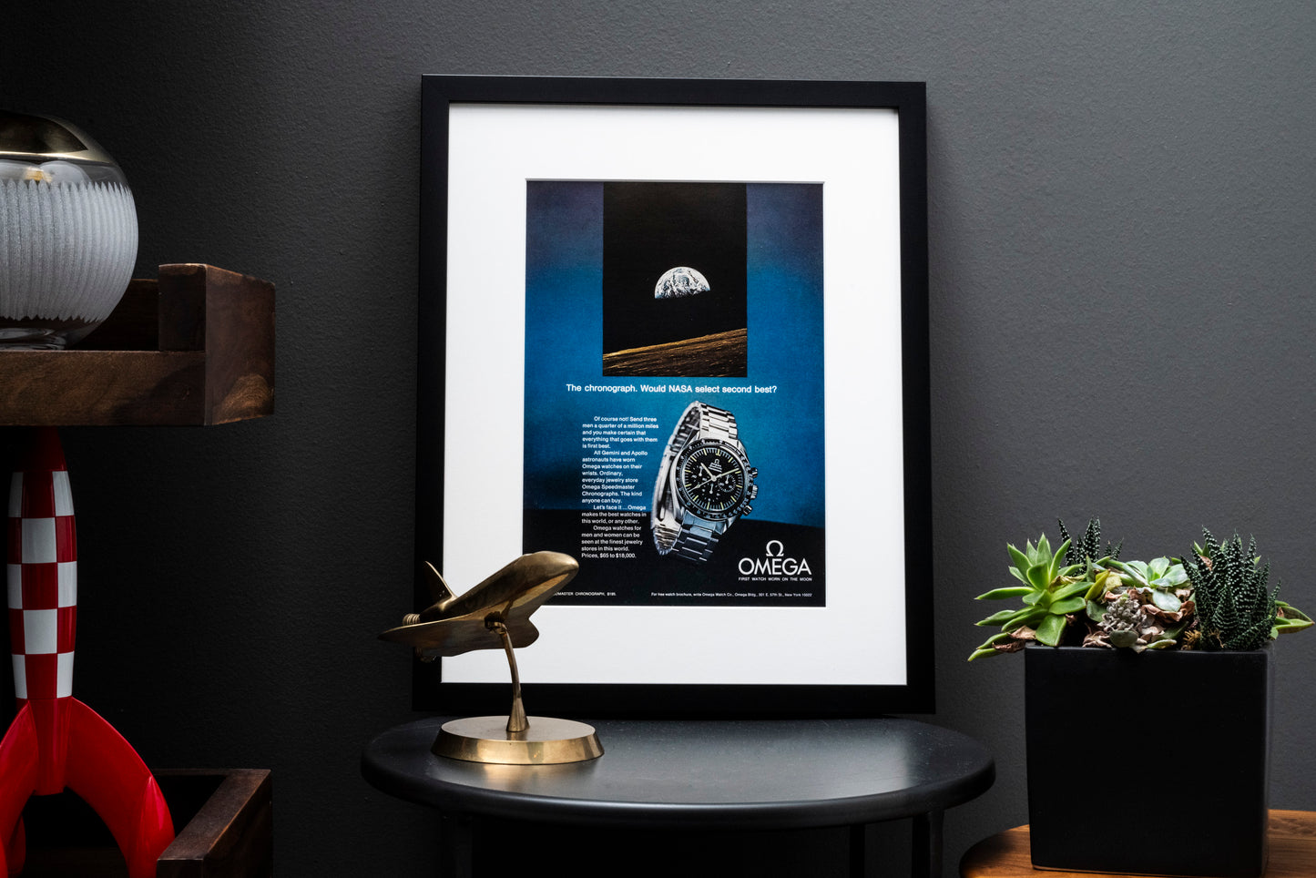 Omega Speedmaster 'Would NASA select second best?"