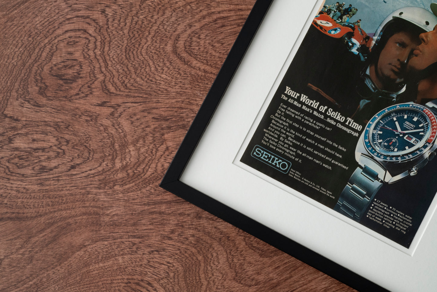 Seiko 'Blue Pogue' Chronograph