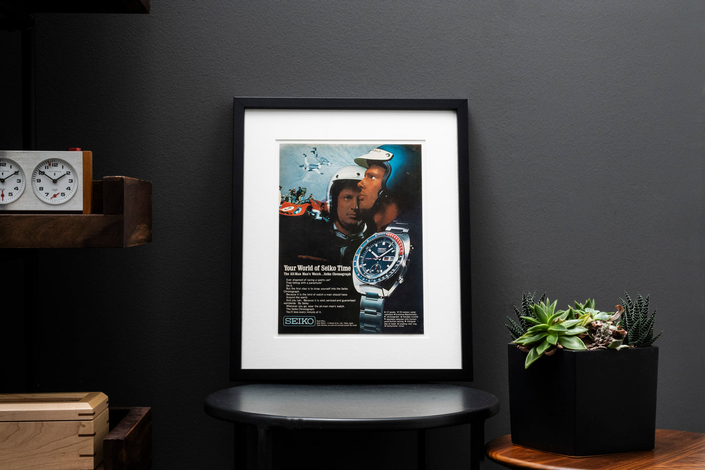 Seiko 'Blue Pogue' Chronograph