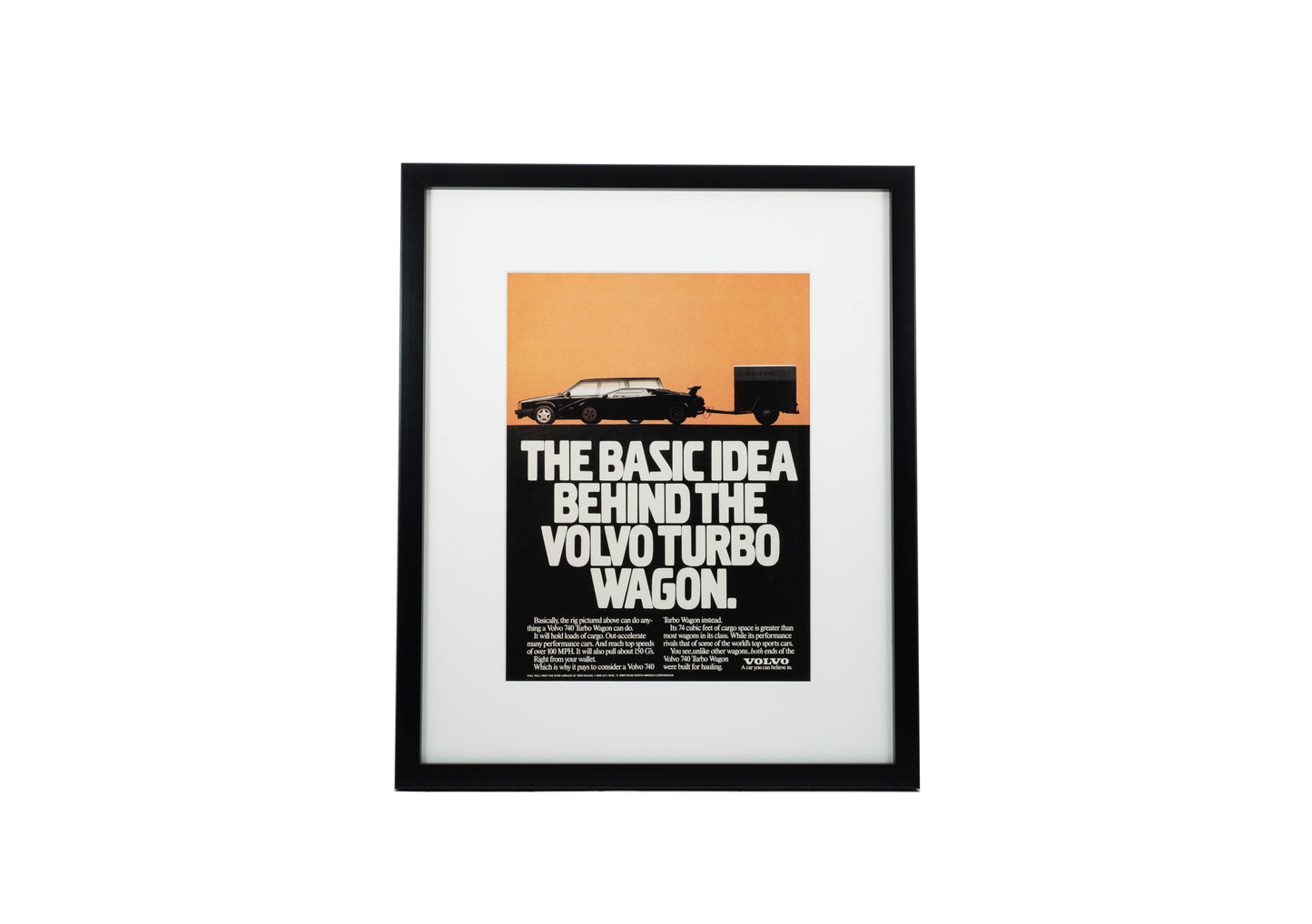 Volvo 740 Turbo Wagon 'The Basic Idea'