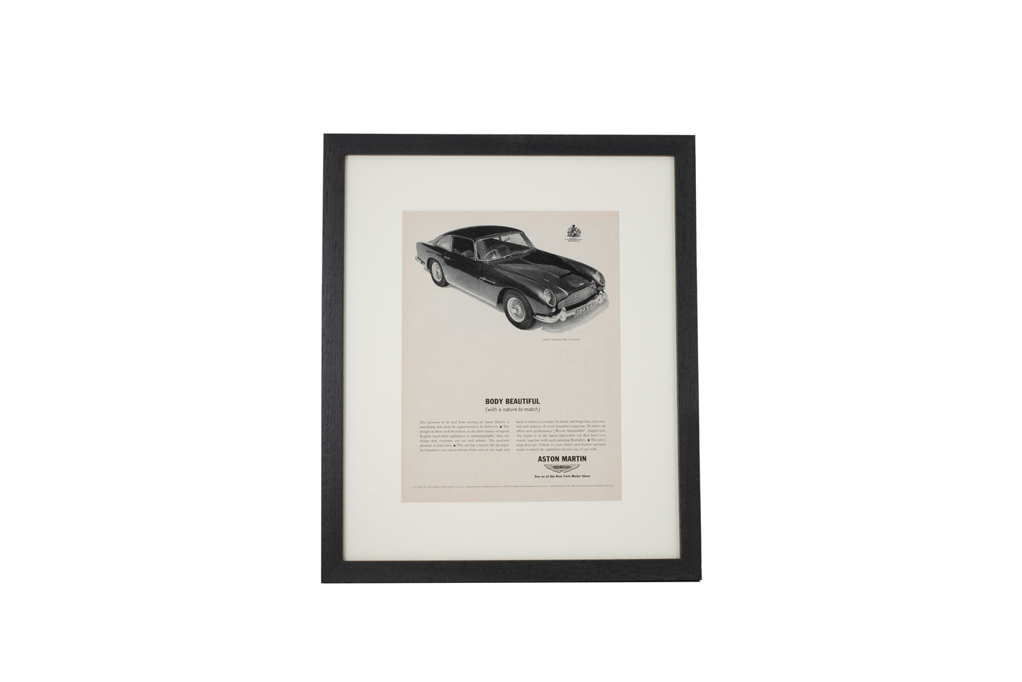 Aston Martin DB4 Vantage 'Body Beautiful'