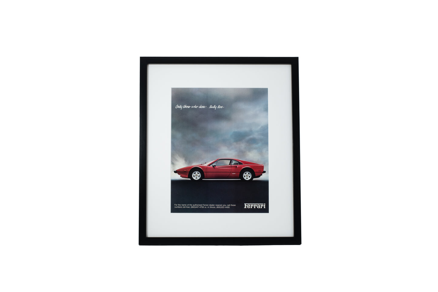 Ferrari 308 'Only Those Who Dare'