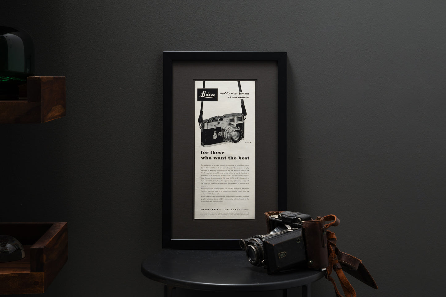 Leica M3 'For Those Who Want The Best'