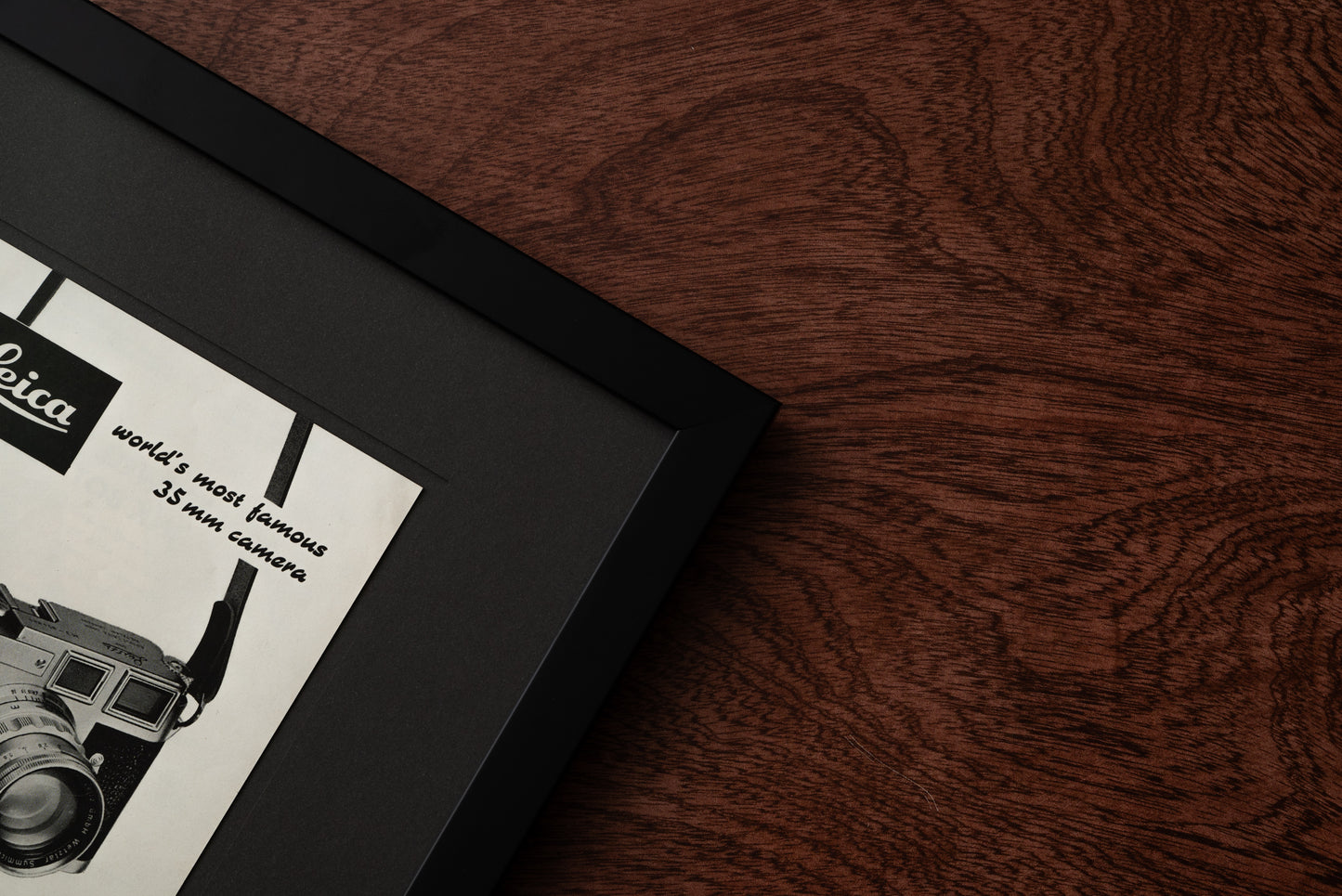 Leica M3 'For Those Who Want The Best'