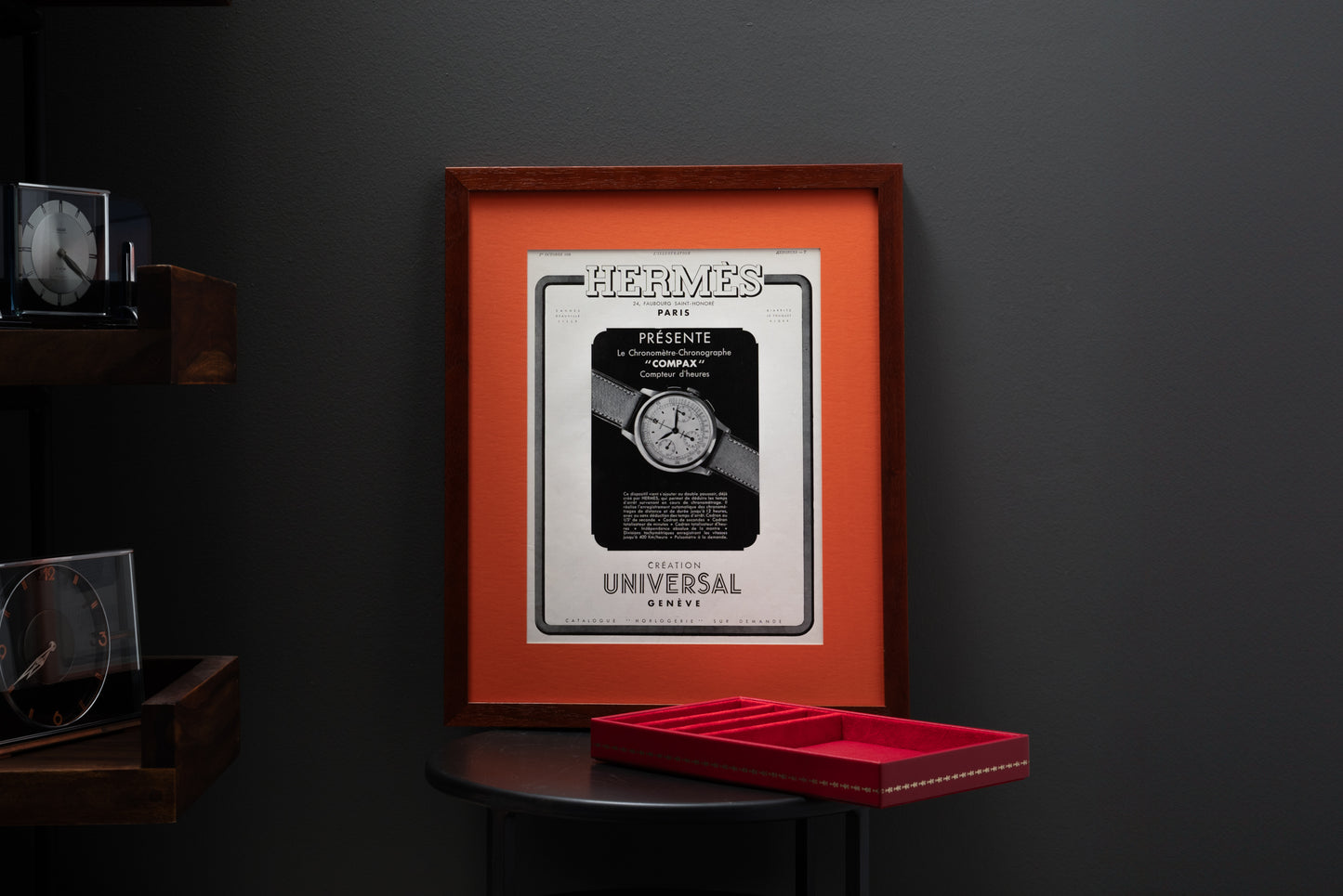 Hermès 'Presents The Universal Genève Compax'