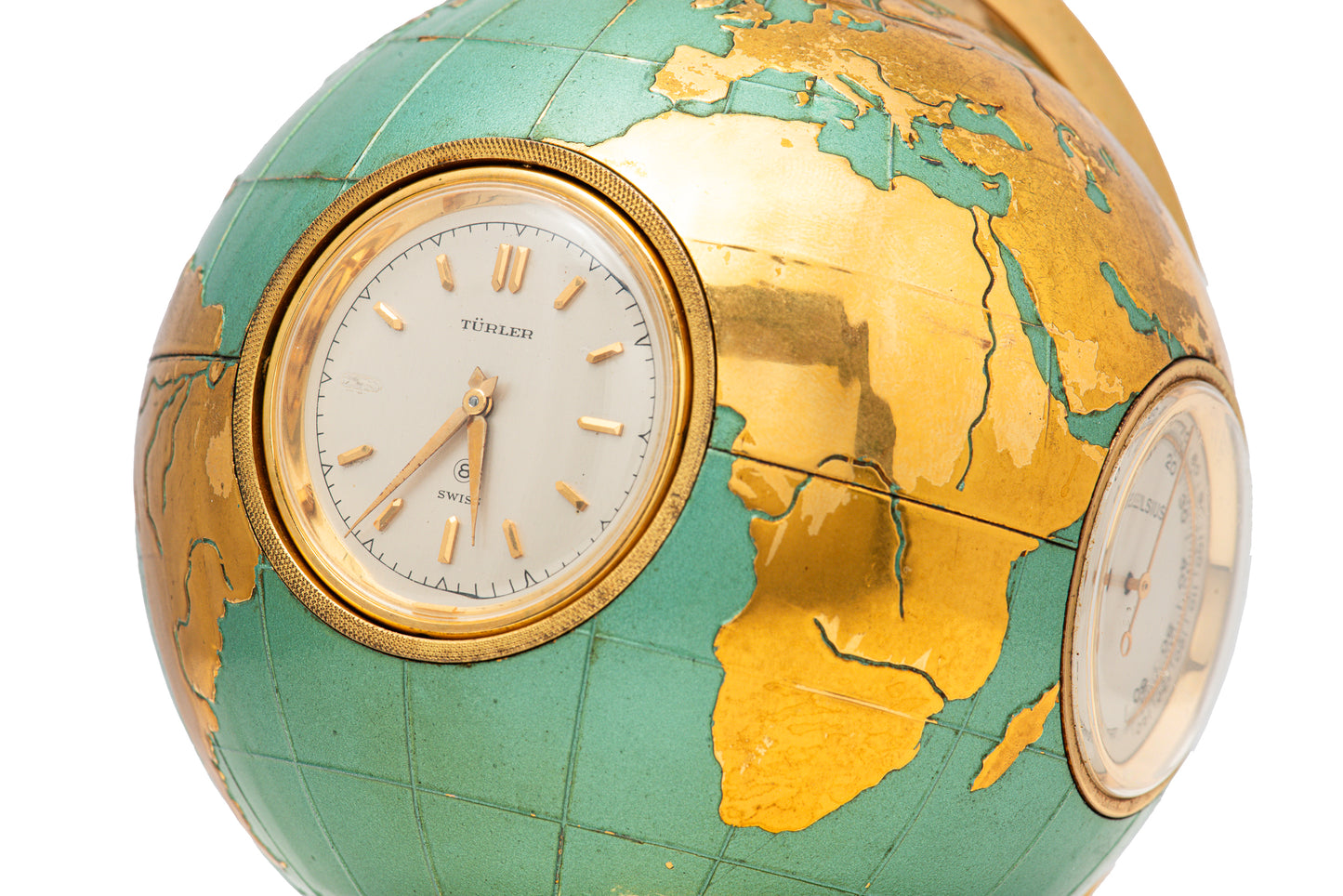 Angelus Globe Clock & Weather Station