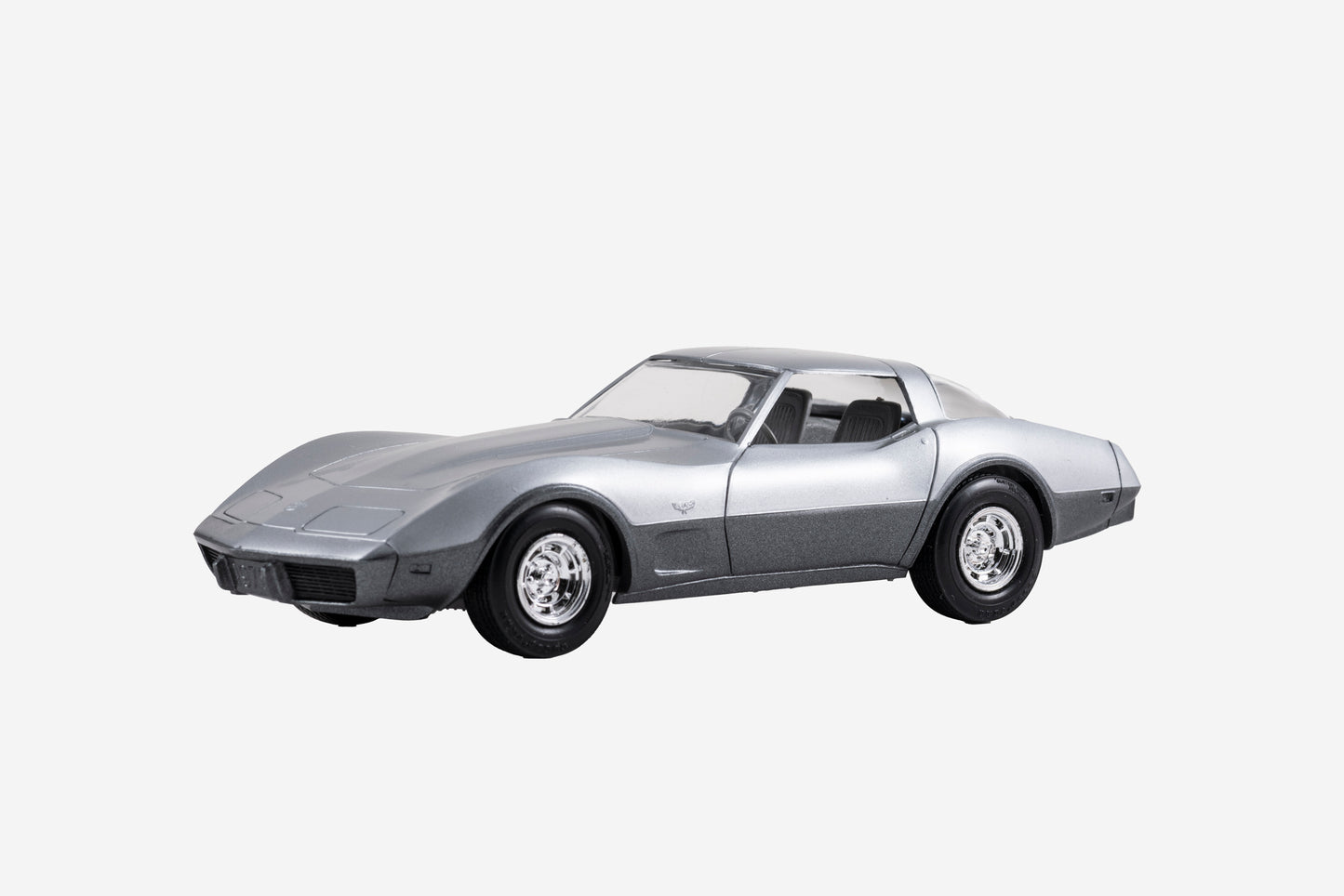 1978 Silver Corvette Chevy Dealer Promo Model by AMT