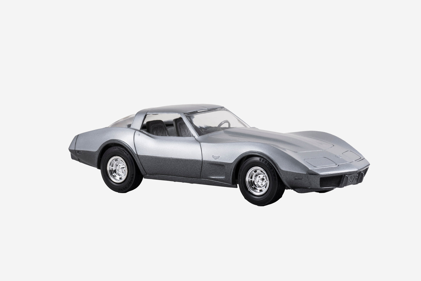 1978 Silver Corvette Chevy Dealer Promo Model by AMT