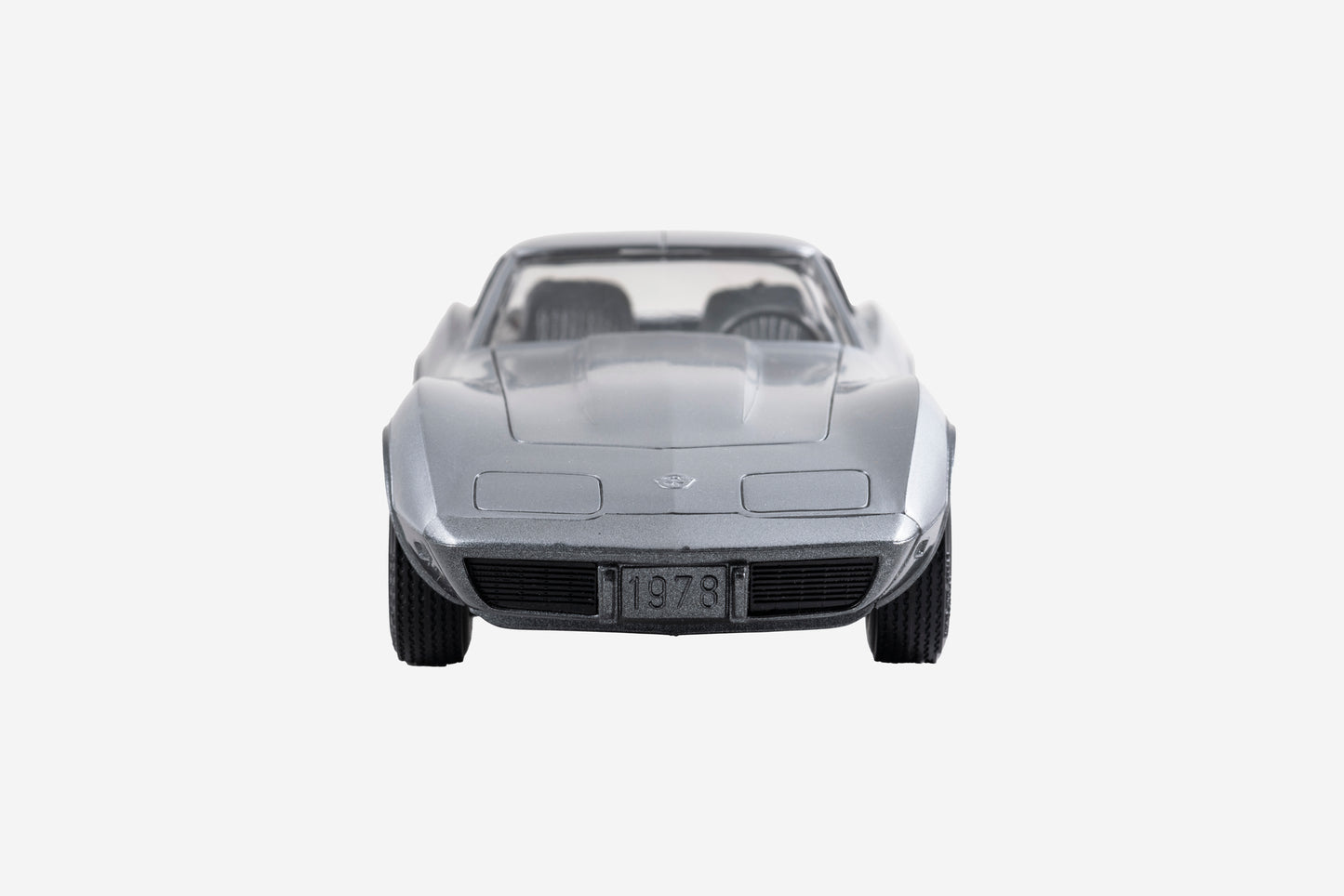 1978 Silver Corvette Chevy Dealer Promo Model by AMT