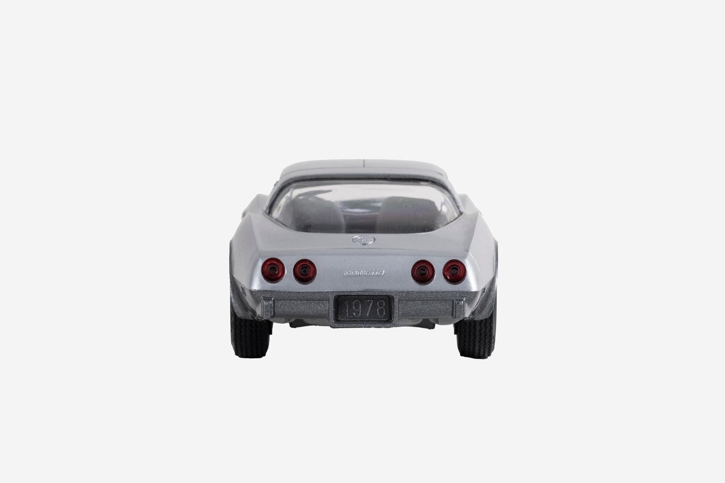 1978 Silver Corvette Chevy Dealer Promo Model by AMT