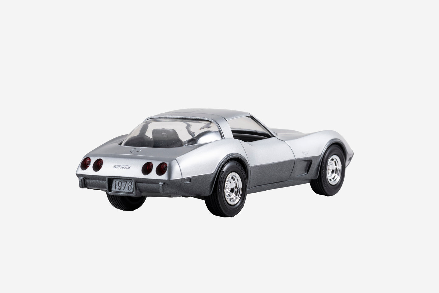 1978 Silver Corvette Chevy Dealer Promo Model by AMT