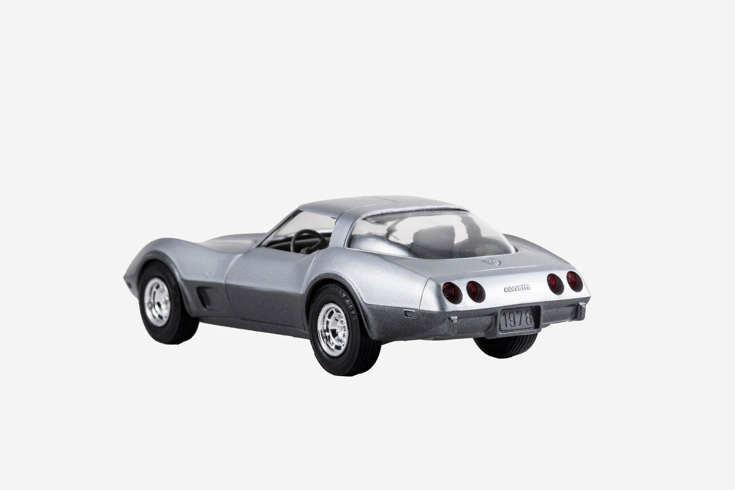 1978 Silver Corvette Chevy Dealer Promo Model by AMT