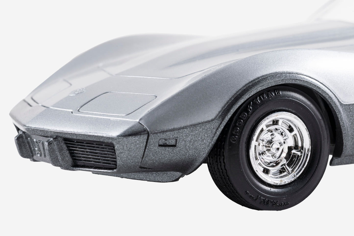 1978 Silver Corvette Chevy Dealer Promo Model by AMT