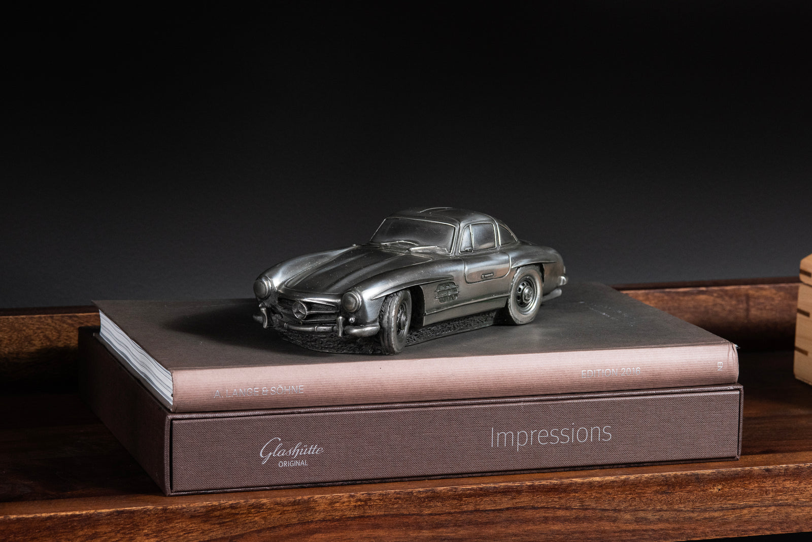 Mercedes Benz 300SL Pewter Sculpture