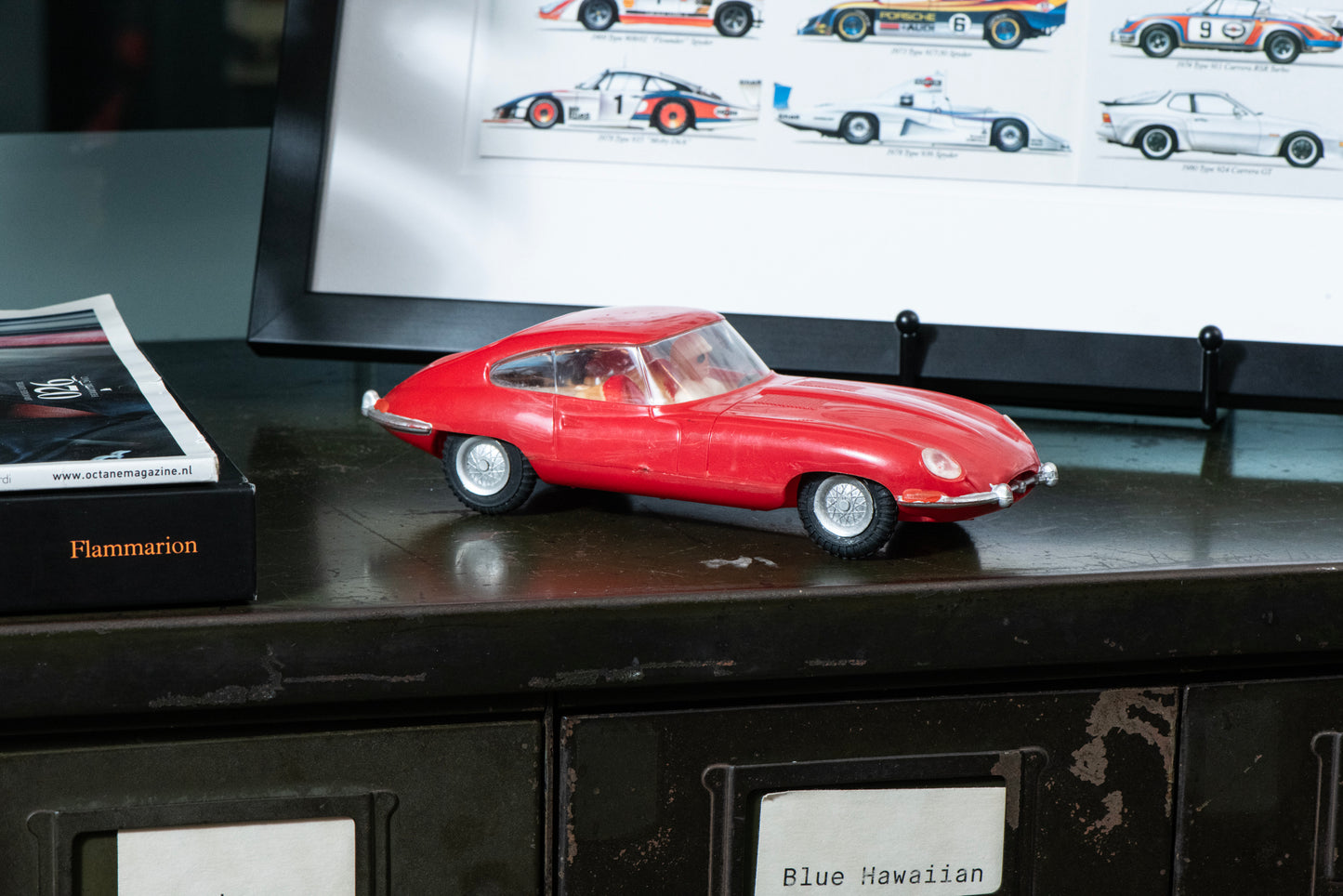 Jaguar XKE Friction Toy from Marx