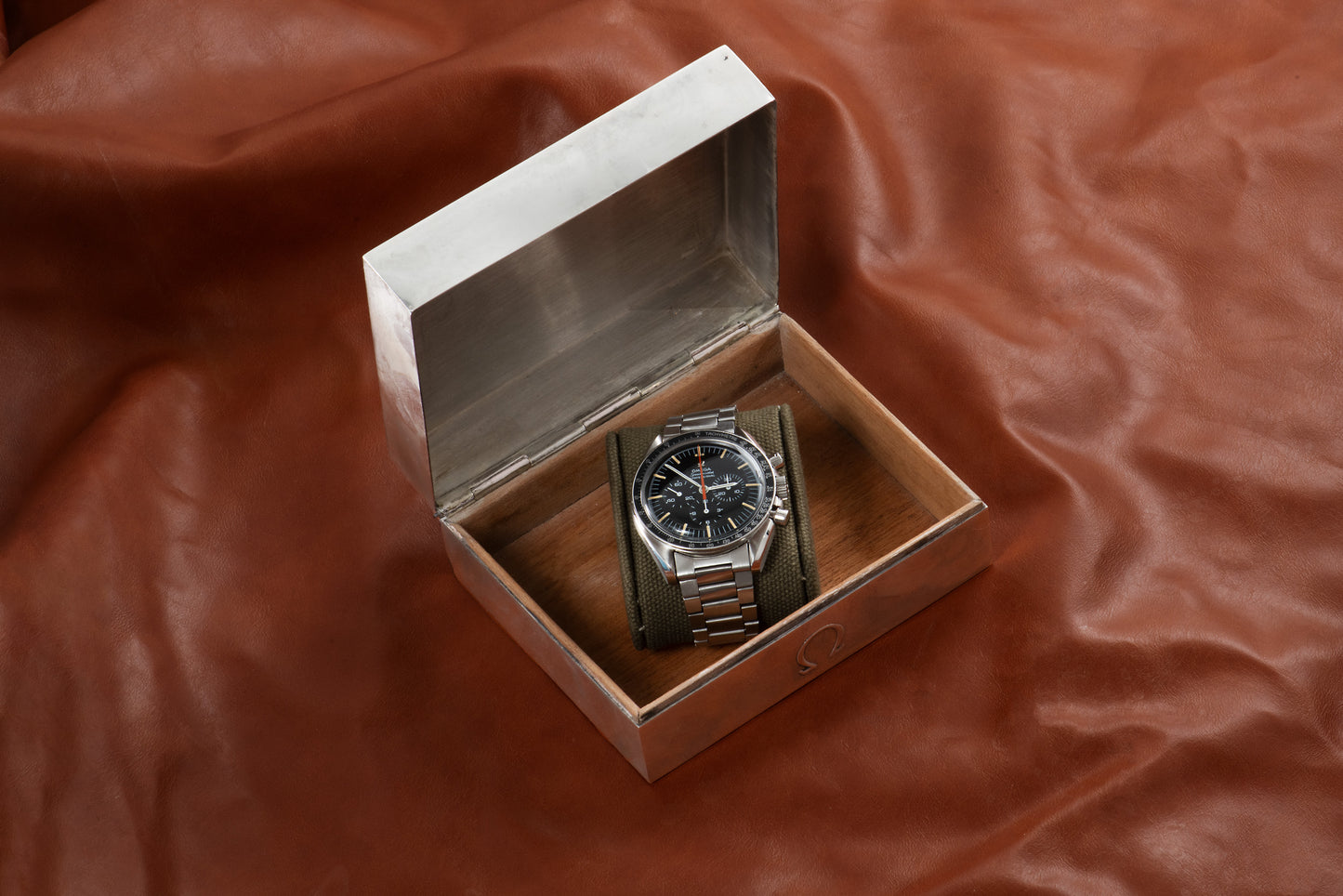 Omega Sterling Silver Presentation Box