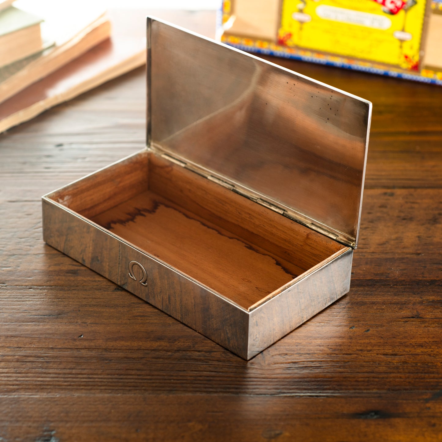 Omega Sterling Silver Presentation Box