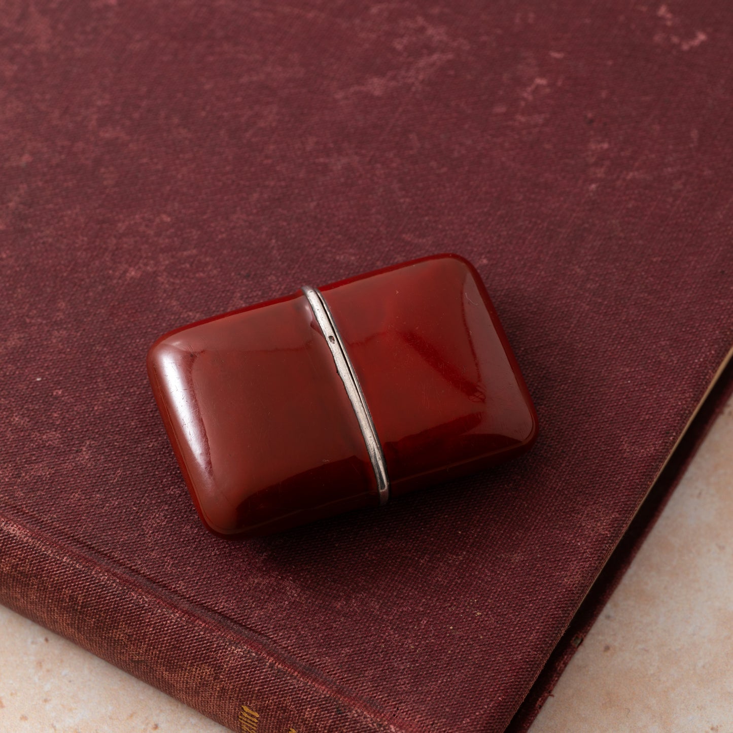 Movado Ermeto Travel Clock Enamel