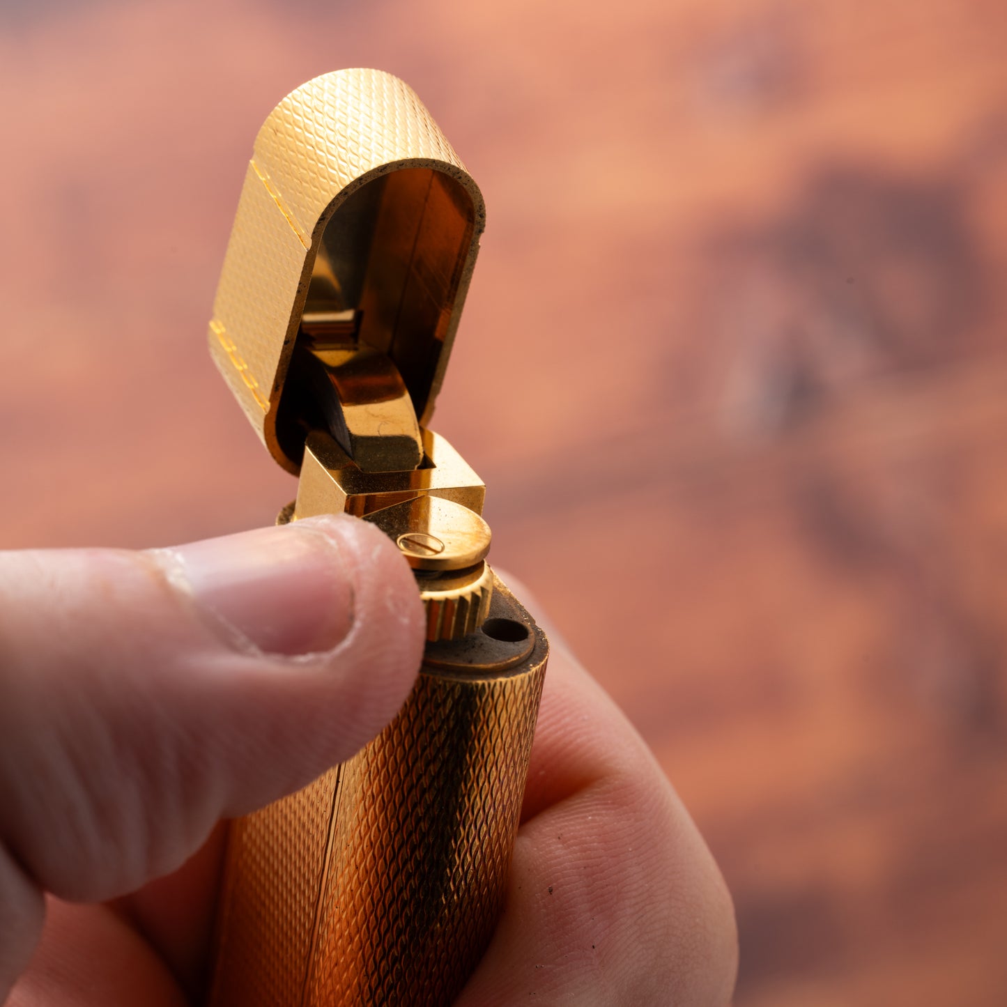 Cartier Must de Cartier Briquet Lighter - Full Set