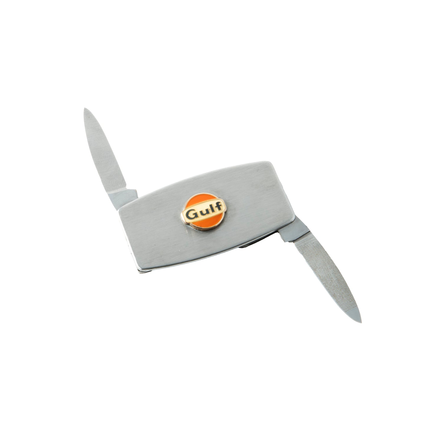 Gulf Oil Money Clip Pocket Knife by Zippo