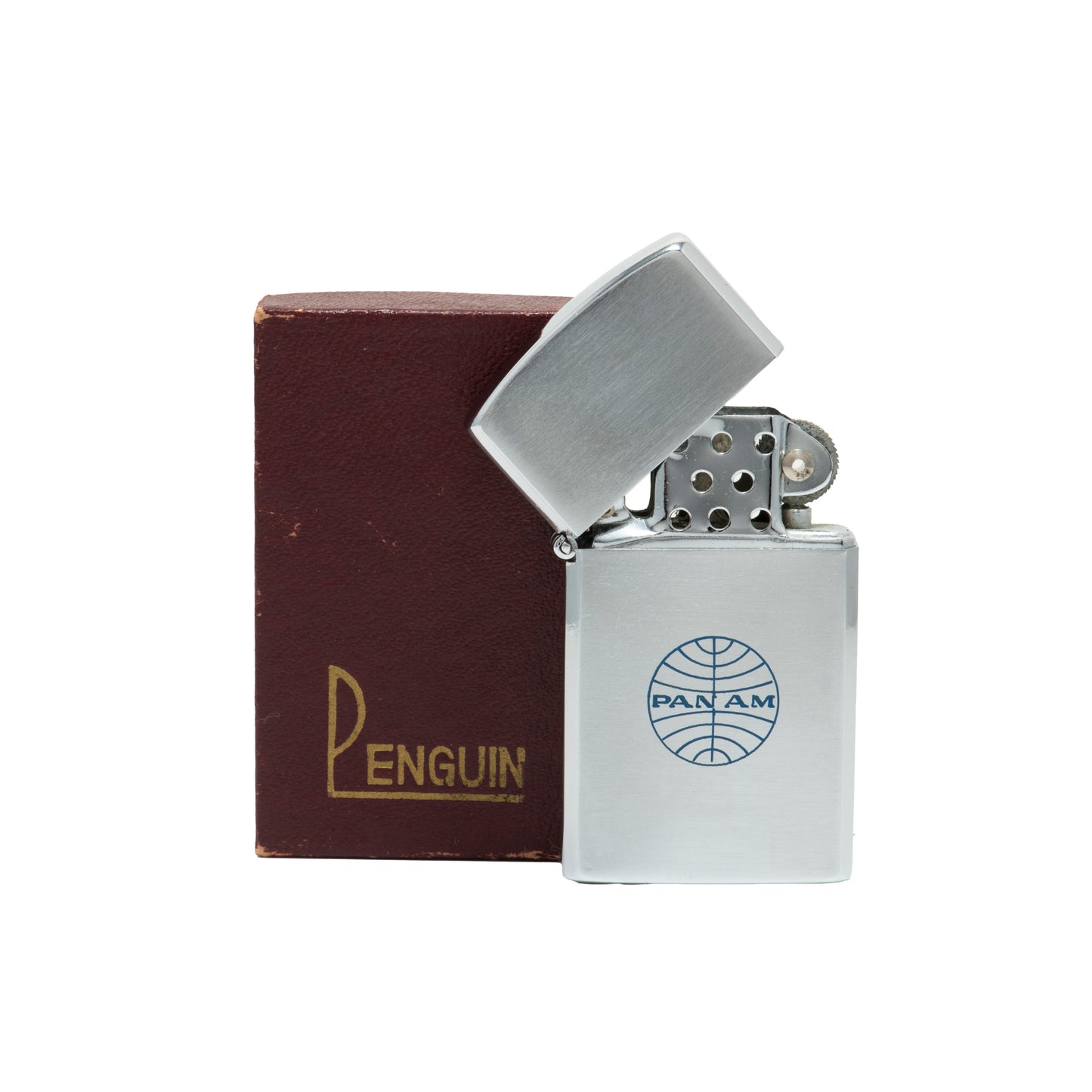Windproof Lighter for Pan-Am by Penguin - NOS