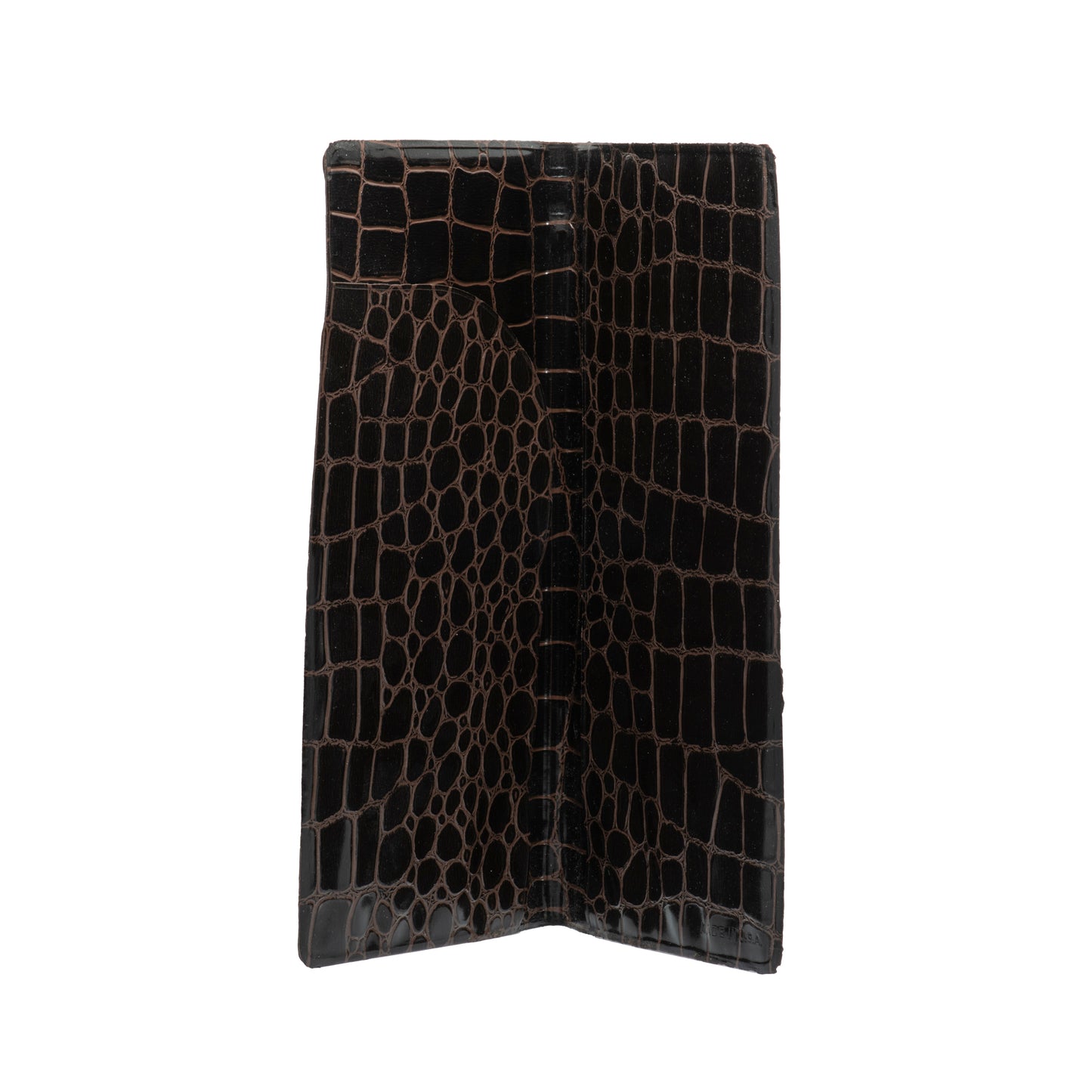 Pan American Airlines Ticket Folio - Faux Alligator