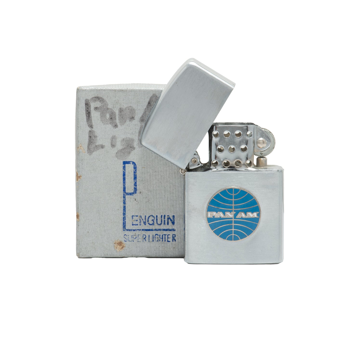 Windproof Lighter for Pan-Am by Penguin - NOS