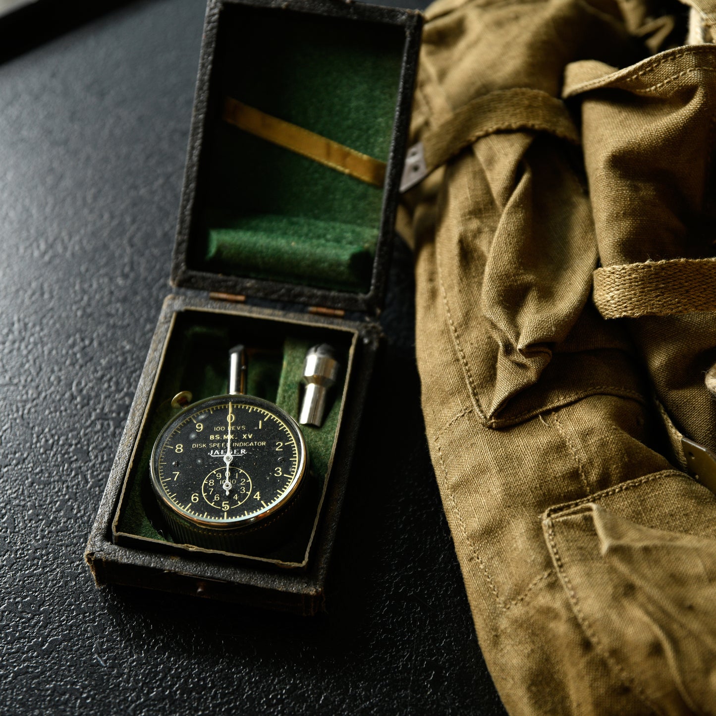 Jaeger US Army Air Forces Stopwatch Tachymeter