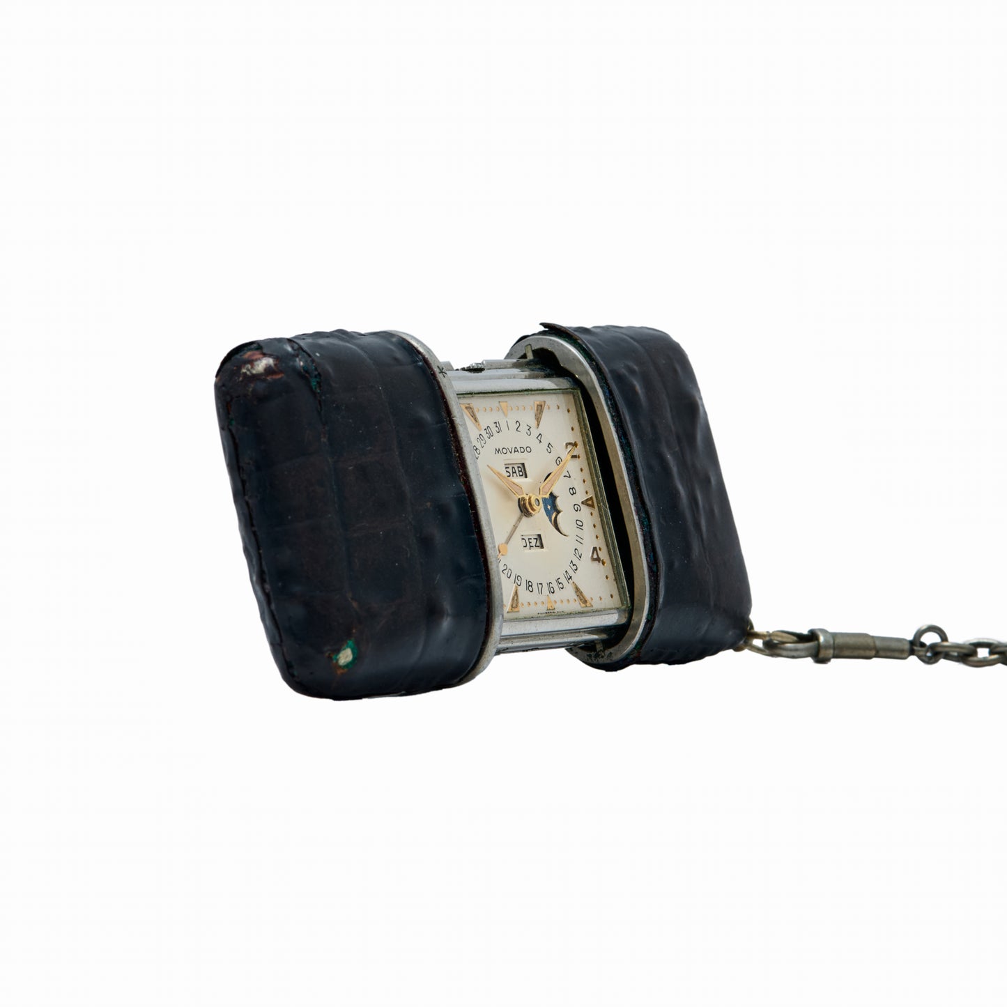 Movado Ermeto Moonphase Travel Clock