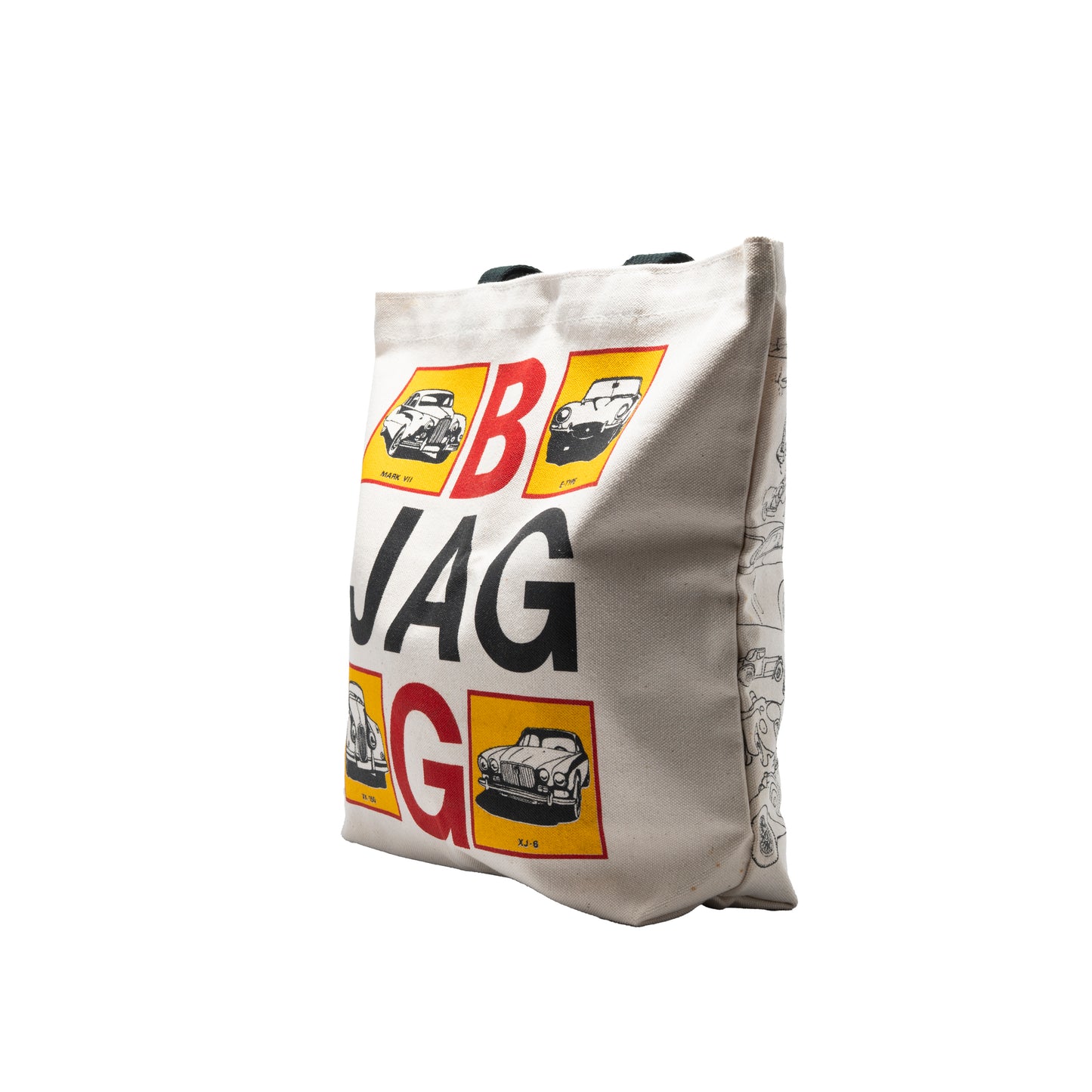 Jaguar "JAG BAG" Graphic Tote Bag - Canvas