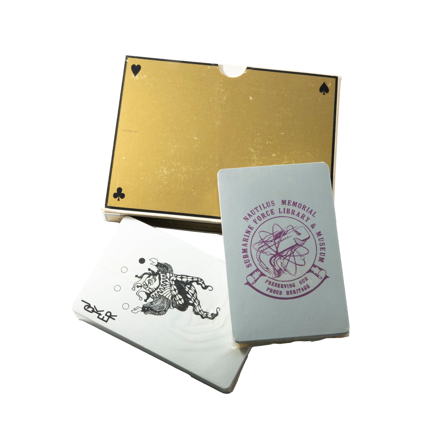 USS Nautilus Memorial Playing Card Set - NOS