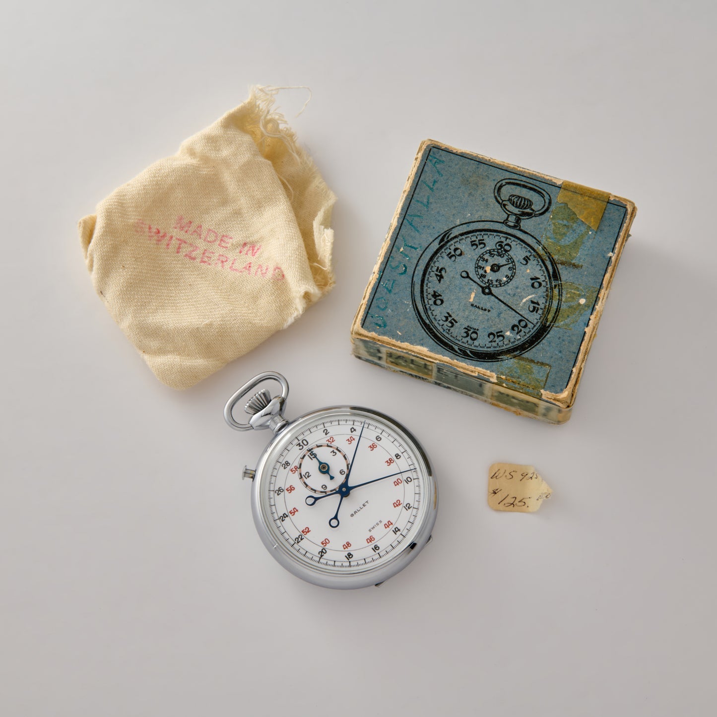 Gallet Rattrapante Stopwatch