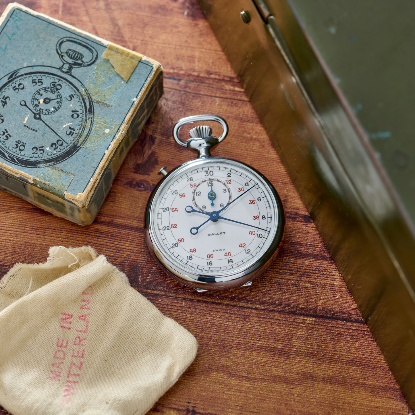 Gallet Rattrapante Stopwatch